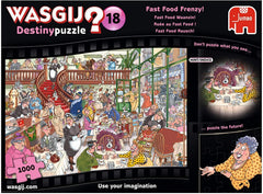Wasgij Destiny 18 Fast Food Frenzy 1000 Piece Puzzle