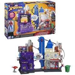 Marvel Spider-Man Venom Versus Web Slinging City Playset