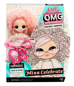 L.O.L. Surprise! O.M.G. Present Surprise Miss Celebrate Fashion Doll