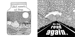 Get Out There! Colouring Book