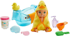 Barbie Skipper Babysitters Bath Time  Doll