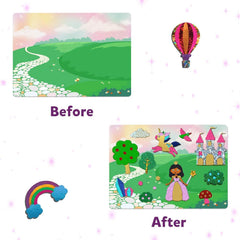 Skillmatics Peel & Press Foil Fun - Unicorns & Princesses
