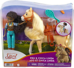 Spirit Untamed Pru Doll and Chica Linda Horse Set