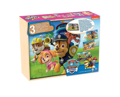 Paw Patrol 3 Wooden Puzzles