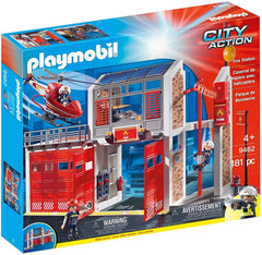 Playmobil 9462 City Action Fire Station with Fire Alarm