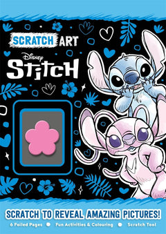 Disney Stitch Scratch Art