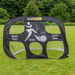 Kickmaster Large Quick-Up Goal & Target Shot