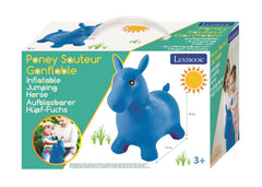 Inflatable Jumping Horse - Blue