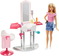 Barbie Salon Doll Set