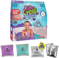 Zimpli Aqua and Purple Glitter Gelli Baff Pack