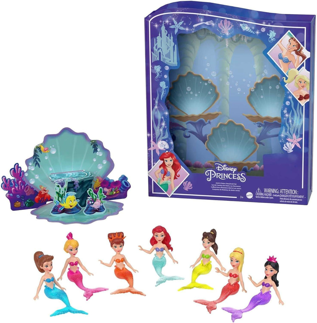 Disney Princess Ariel and Sisters Storybook Set – BargainMax