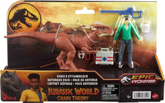 Jurassic World Chaos Theory Dinosaur Set - Kenji and Stygimoloch