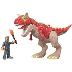 Imaginext Jurassic World Carnotaurus & Dr Ian Malcolm