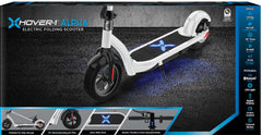Hover-1 Alpha Electric Folding Scooter - Pearl White