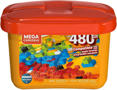 Mega Construx Wonder Builders 480 Piece Building Tub