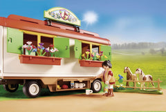 Playmobil Country Pony Shelter with Mobile Home 70510
