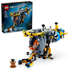 LEGO Technic Deep-Sea Research Submarine Toy Set 42201