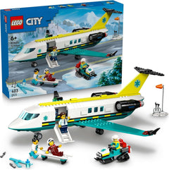 LEGO City Emergency Air Ambulance Airplane 60465