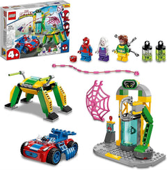 LEGO Marvel Spiderman at Doc Ock's Lab 10783