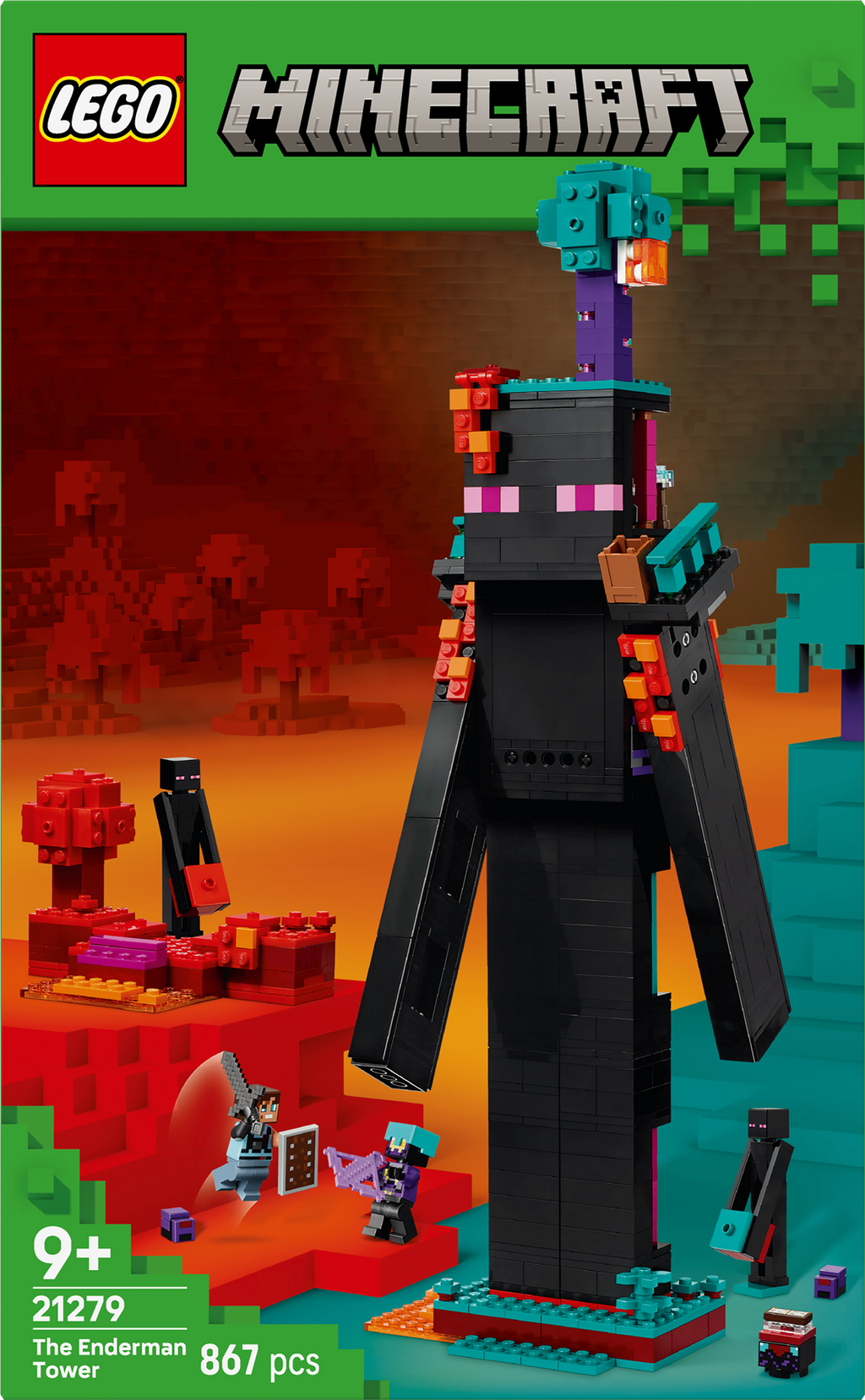 LEGO Minecraft The Enderman Tower 21279 – BargainMax