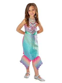 Barbie Mermaid with a UV Colour Change Tail 3-4 Years Costume