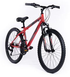 Huffy Stone Mountain Red 24 Inch Hardtail Bike