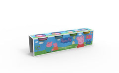 Peppa Pig 4 Tubs Dough Pack