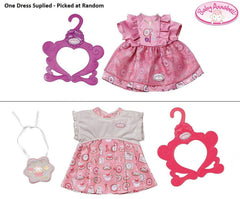 Baby Annabell Day Dress On a Hanger Assorted