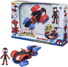 Spidey and His Amazing Friends 2in1 Miles Morales Change 'N Go Techno Racer