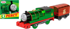 Thomas & Friends Track Master - Celebration Percy Motorised Train & Storybook