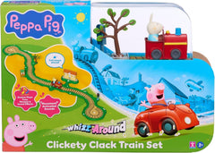 Peppa Pig Whizz Around Clickety Clack Train Set