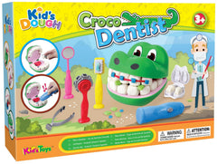 Kid's Dough Croco Dentist Set