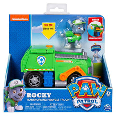 Paw Patrol Rocky Transforming Recycle Truck