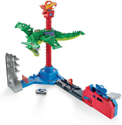 Hot Wheels City Air Attack Dragon Playset