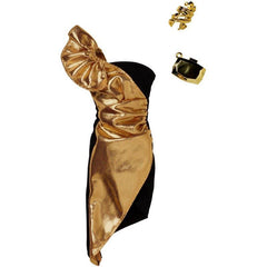 Barbie Complete Looks Gold Dress Fashion Pack