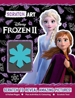 Disney Frozen 2 Scratch Art Book