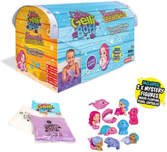 Zimpli Purple Glitter Gelli Baff Mermaid Treasure Chest Box 