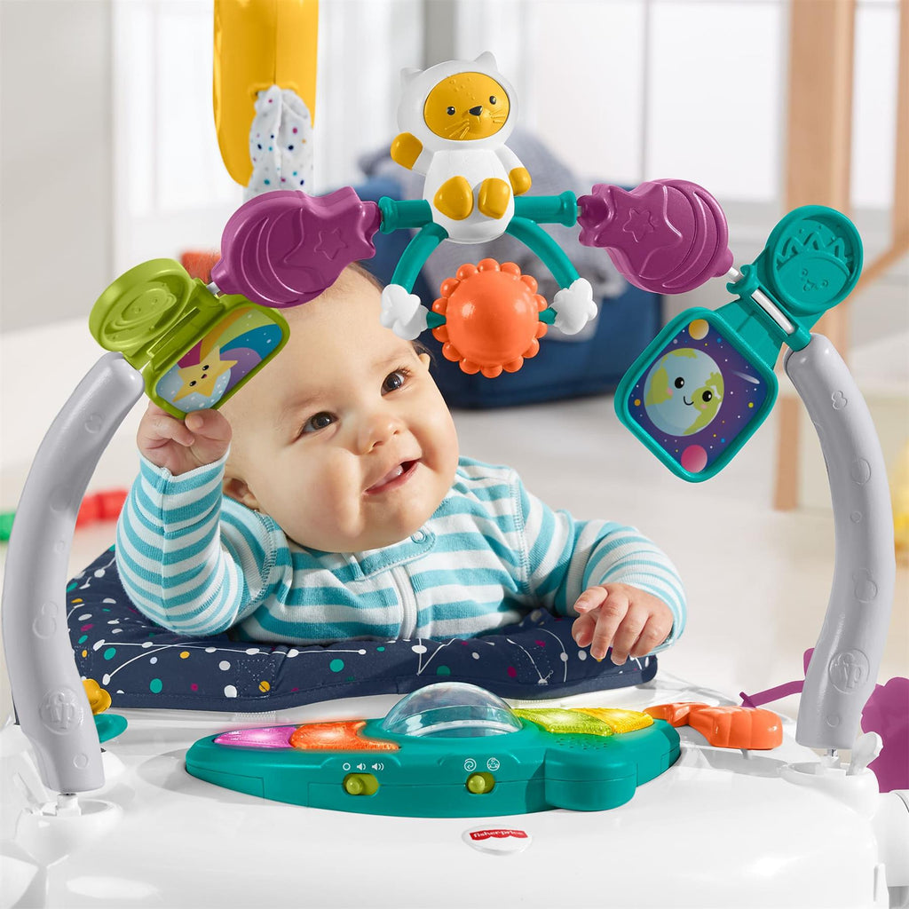 Fisher-Price Astro Kitty SpaceSaver Jumperoo – BargainMax
