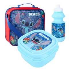 Disney Stitch Kids Lunch Box 3 Piece Set
