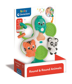 Baby Clementoni Round & Round Animals