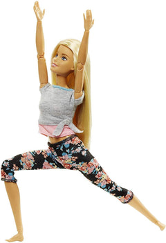 Barbie Made To Move Blonde Hair Doll