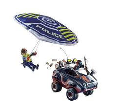 Playmobil City Action Police Parachute with Amphibious Vehicle 70781