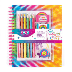 Three Cheers For Girls All in One Sketching Set Tie Dye