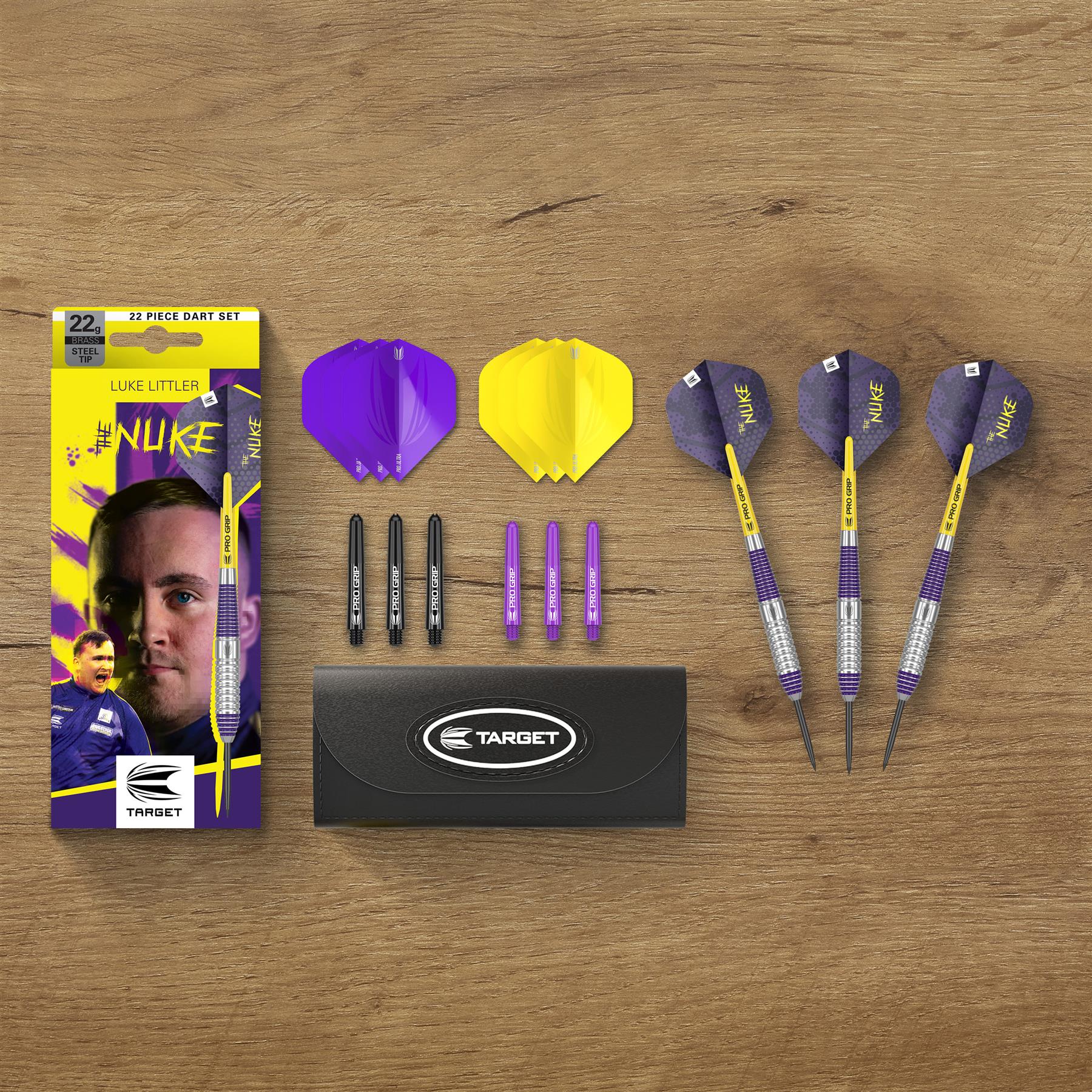 TARGET Darts Luke Littler Brass Steel Tip Darts Set – BargainMax