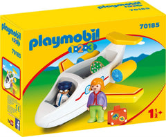 Playmobil 70185 1.2.3 Airplane with Passenger