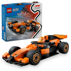 LEGO City F1 Driver with McLaren Race Car Toy 60442