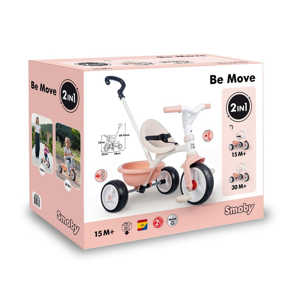 Smoby Be Move Pink Tricycle – BargainMax