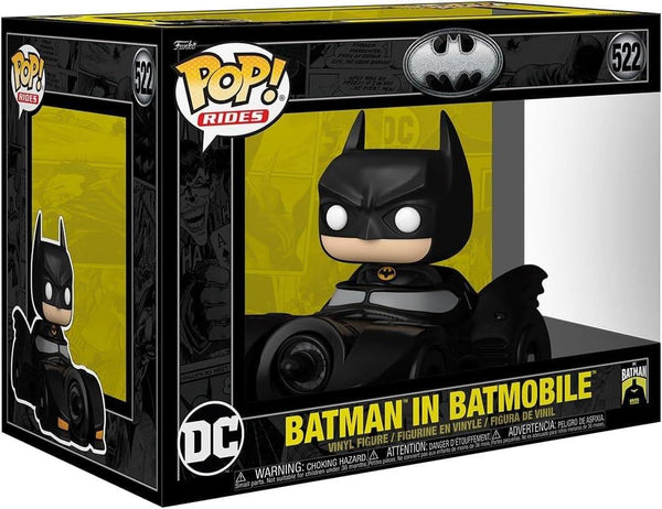 Funko POP! Rides DLX BM 85th - Batman Figure in Batmobile