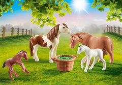 Playmobil Country Pony Farm Ponies with Foals 70682