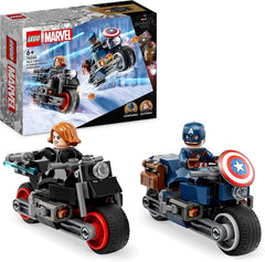 LEGO Marvel Black Widow & Captain America Motorcycles 76260